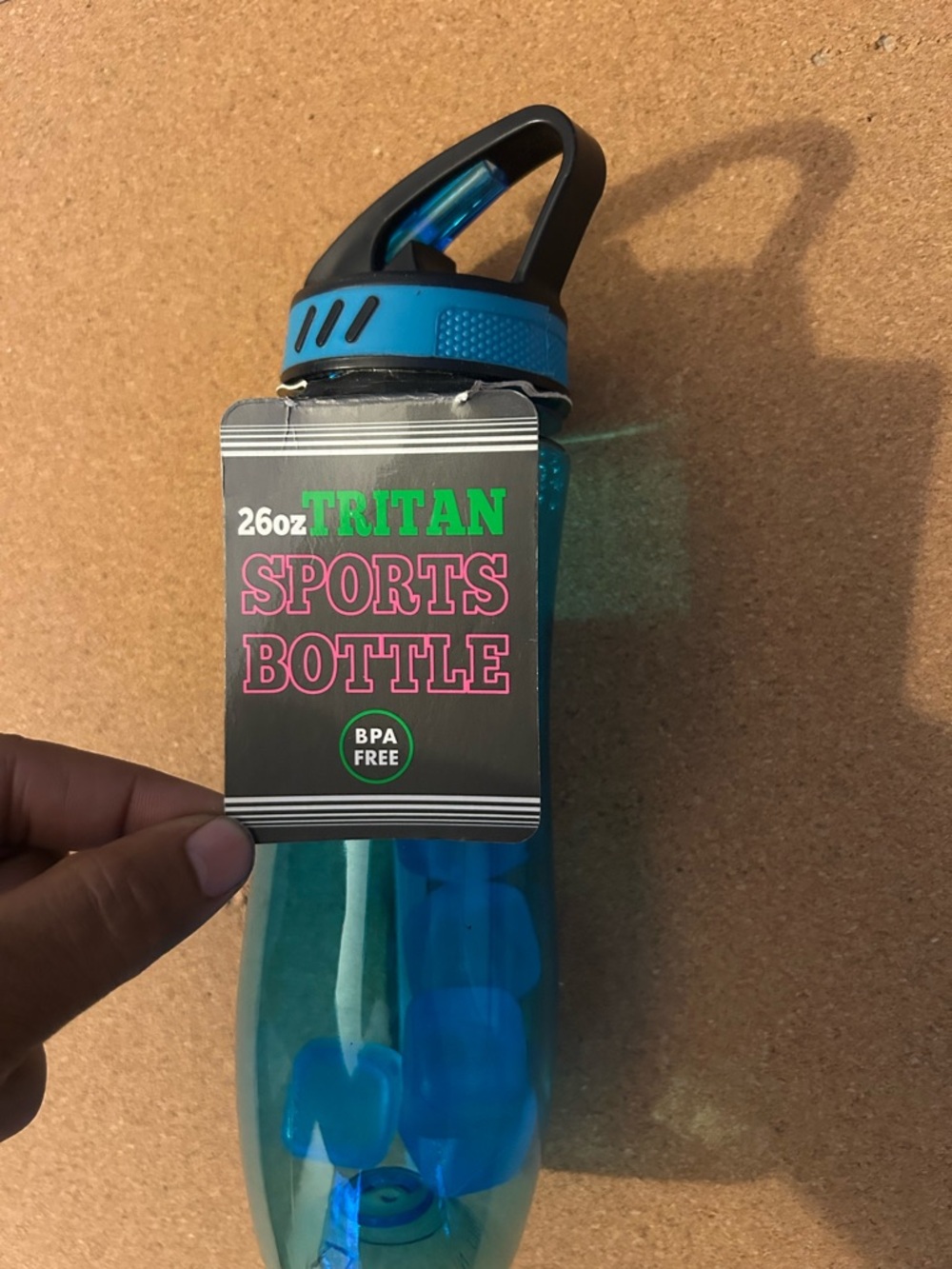 26oz Tritan Sports Bottle - Teal Blue
